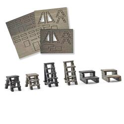 Busch 1859 H0 Aufstiege und Leitern