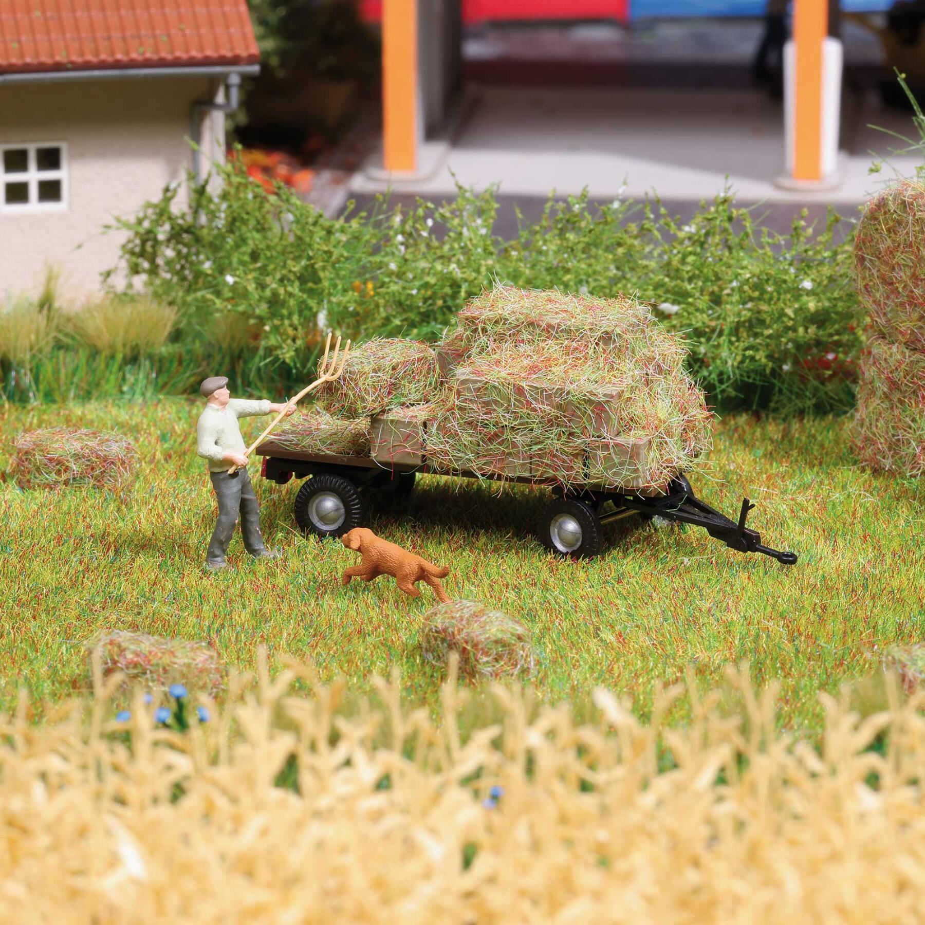 Busch 1865 H0 Heuwagen beladen