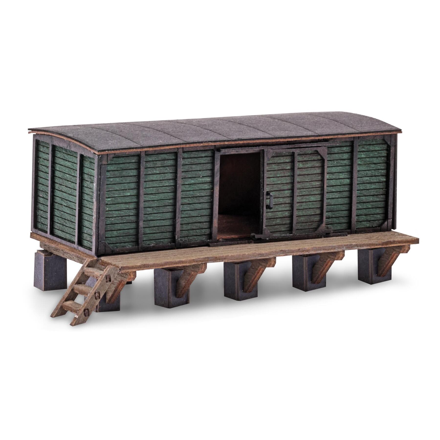 Busch 8829 TT Behelfsschuppen / Rampe