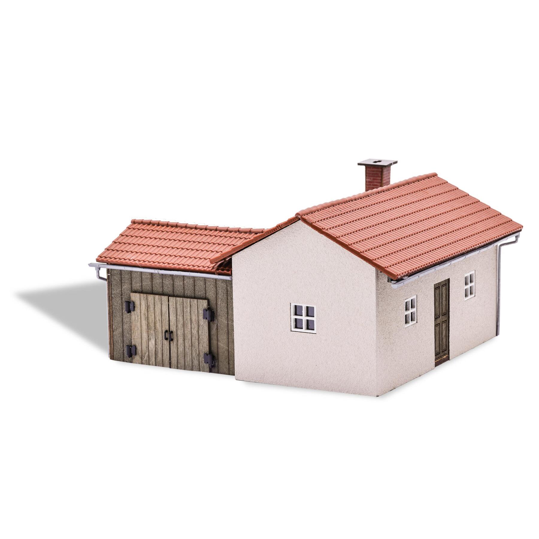 Busch 8896 TT Werkstatt mit Schuppen