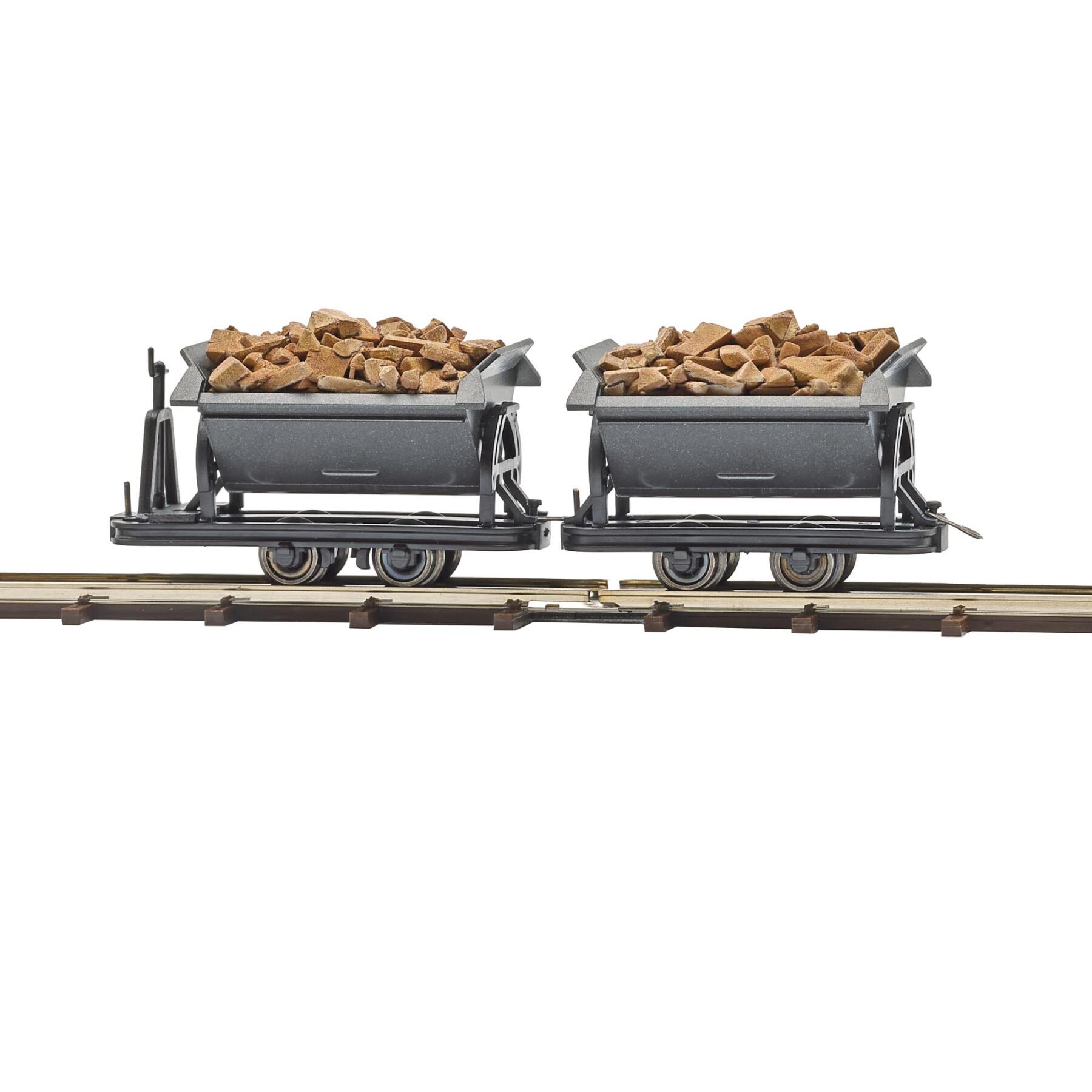 Busch 12263 H0 Kipploren mit Spaltholz