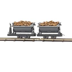 Busch 12263 H0 Kipploren mit Spaltholz