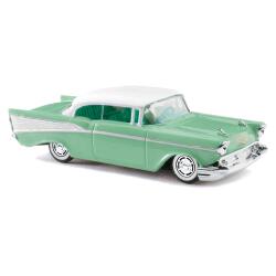 Busch 45024 H0 Chevrolet Bel Air Limo, Grün