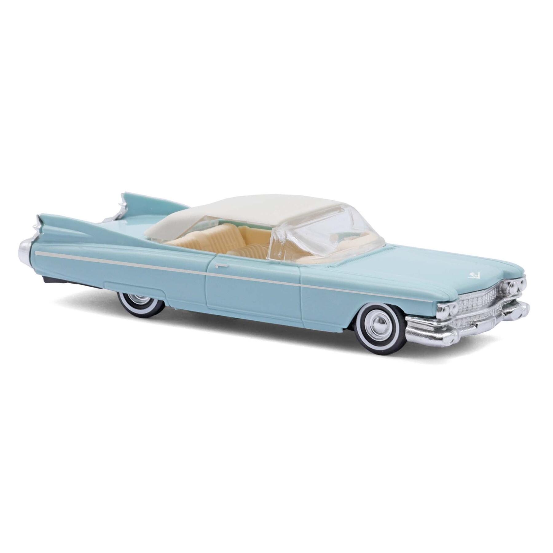 Busch 45132 H0 Cadillac Eldorado, Blau