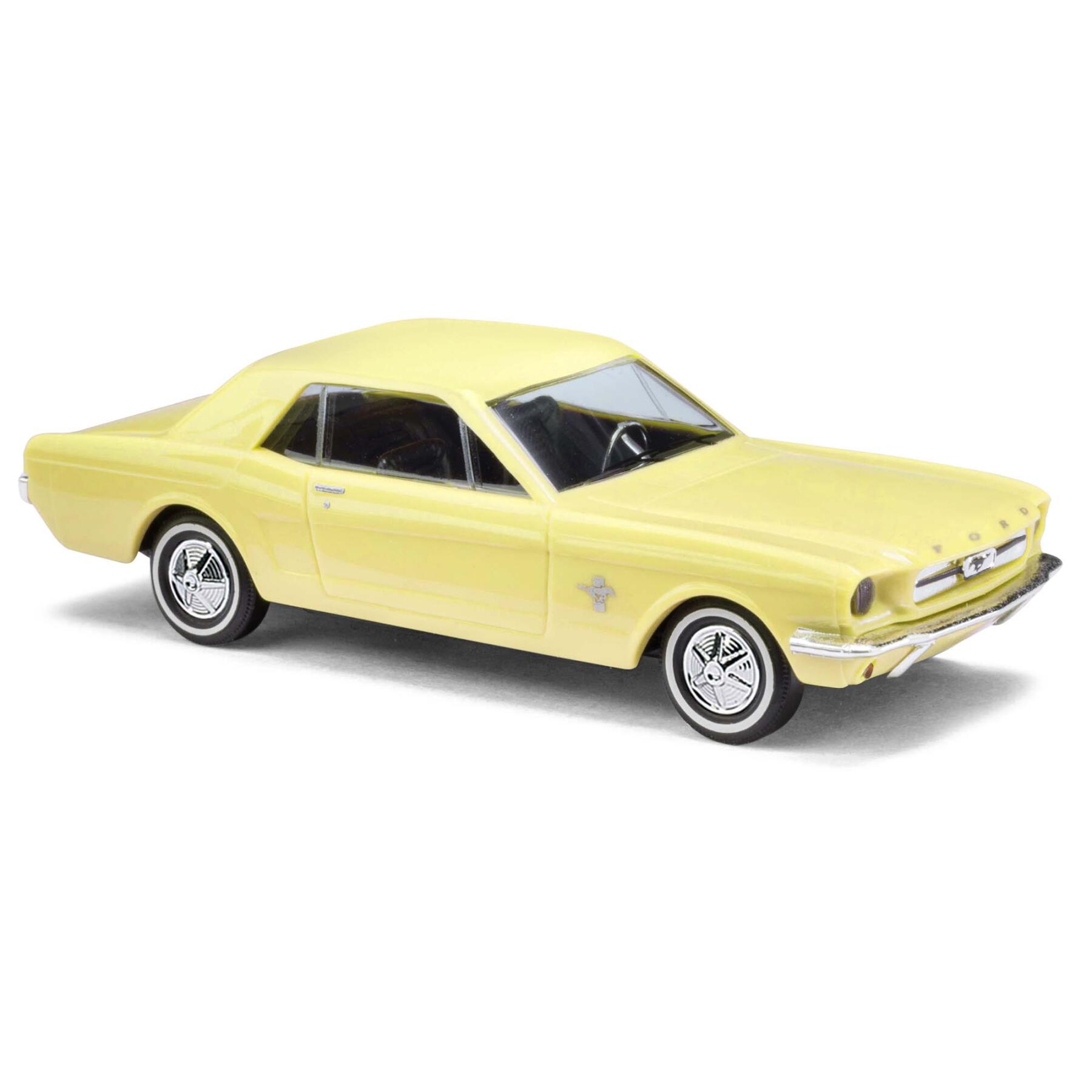 Busch 47566 H0 Ford Mustang Coupé, Gelb