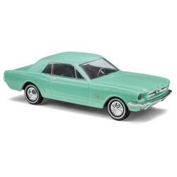 Busch 47567 H0 Ford Mustang Coupé, Grün