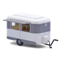 Busch 51763 H0 Nagetusch, Grau/Weiß