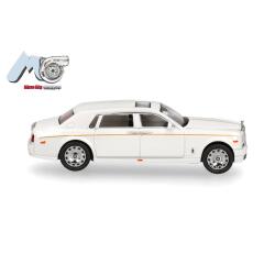 Herpa 87MC000065 MicroCity: Rolls Royce Phantom, weiß 1:87