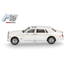 Herpa 87MC000065 MicroCity: Rolls Royce Phantom, weiß 1:87