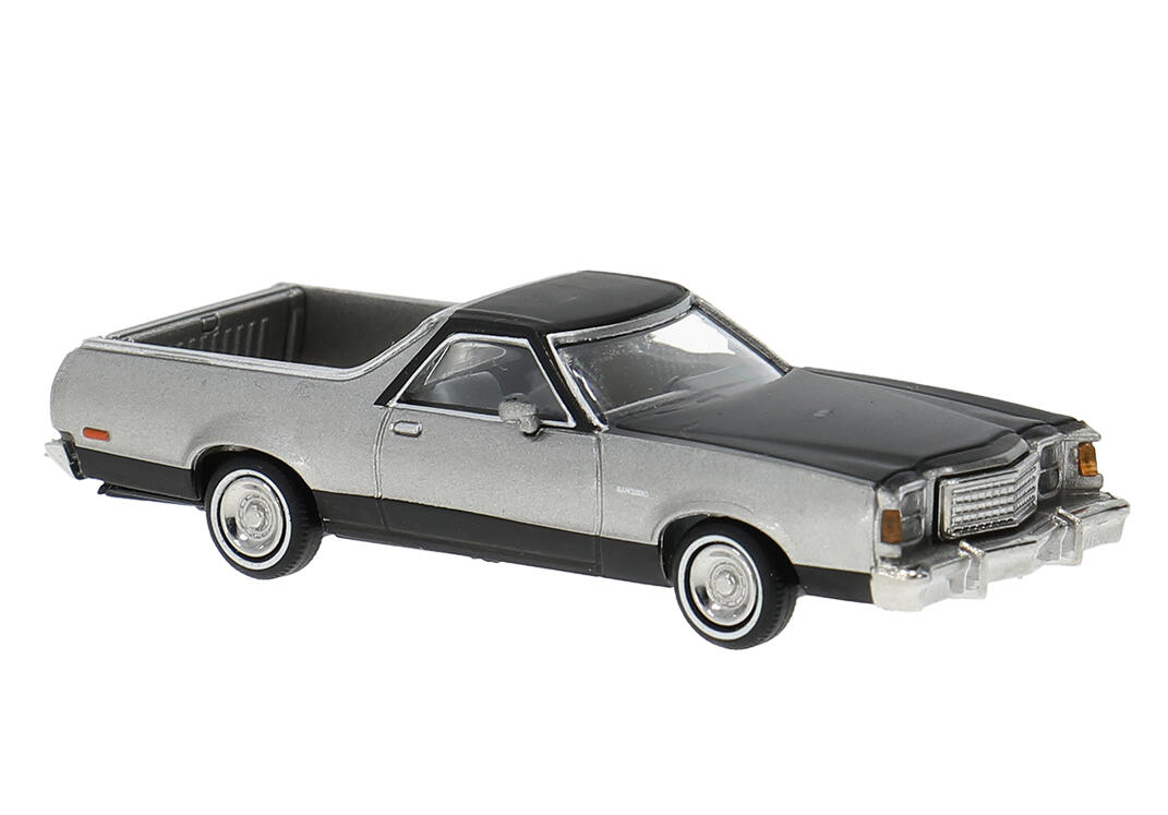 Brekina 18231 H0 Ford Ranchero 500 in silber