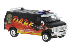 Brekina 18258 H0 Chevrolet G20 D.A.R.E.