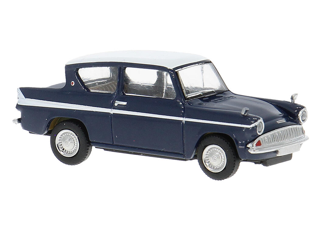 Brekina 19337 H0 Ford Anglia zweifarbig