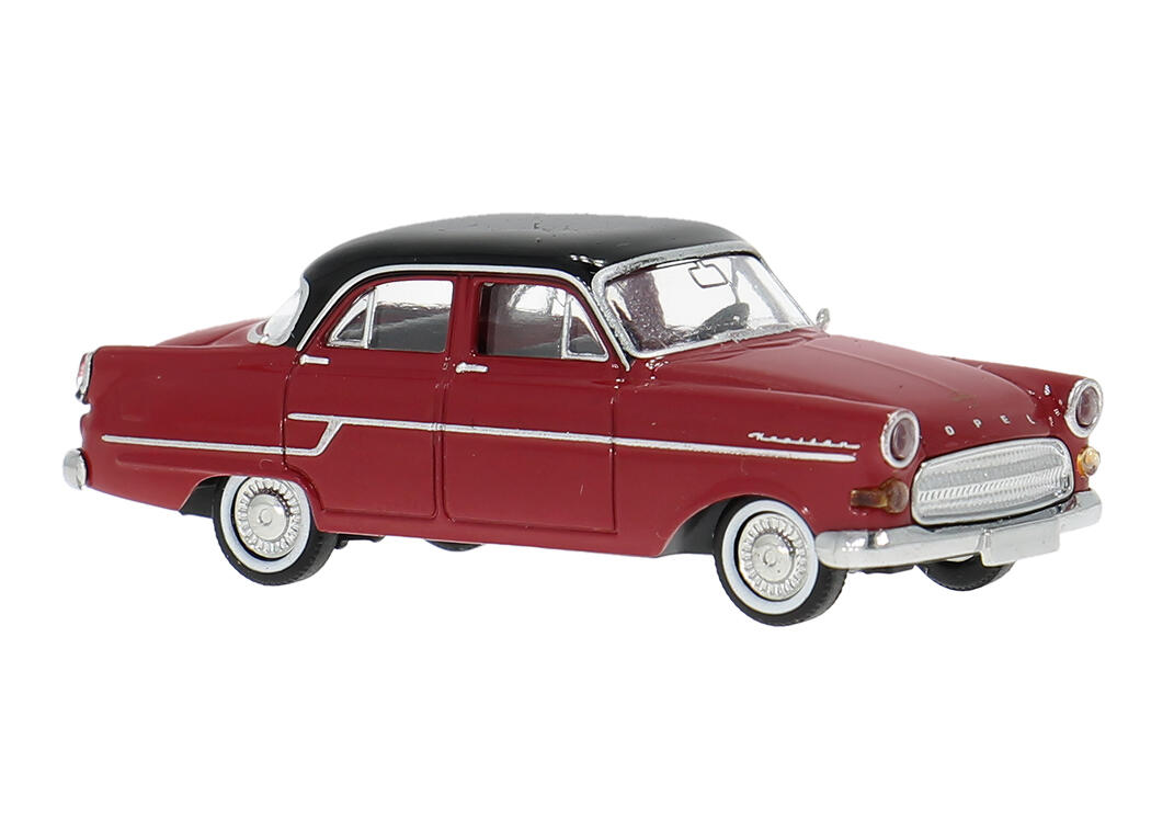 Brekina 20887 H0 Opel Kapitän ´56 rot/schwarz