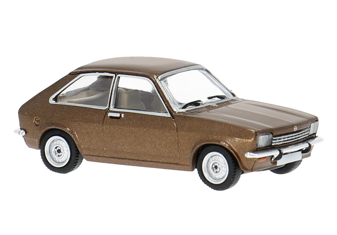 Brekina PCX870773 H0 Opel Kadett C City, braun-metallic