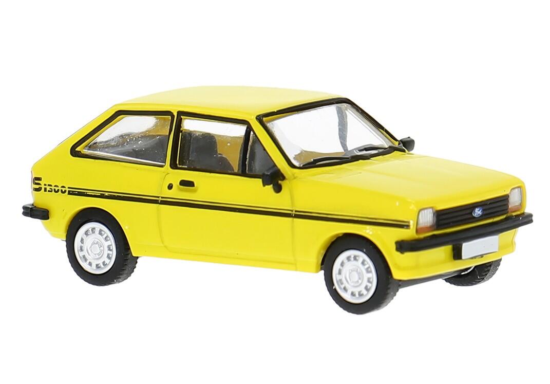 Brekina PCX870769 H0 Ford Fiesta Mk1 "S", gelb