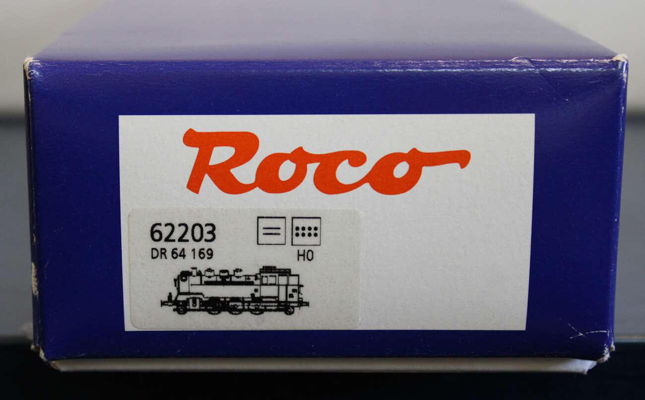 Roco 62203 Dampflok BR 64 169 DR Spur H0 - OVP - mit Decoder