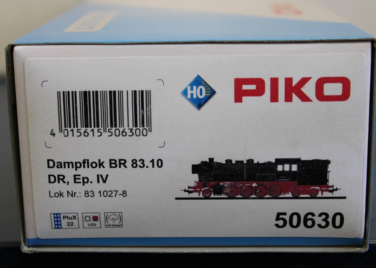 Piko 50630 Tenderlokomotive BR 83 DR - OVP - mit Decoder