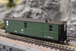 PMT / Technomodell 5-3413 4-achsiger Zugführerwagen der DR