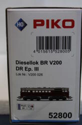 Piko 52800 Diesellokomotive BR V200 DR Spur H0 - OVP - mit Sound