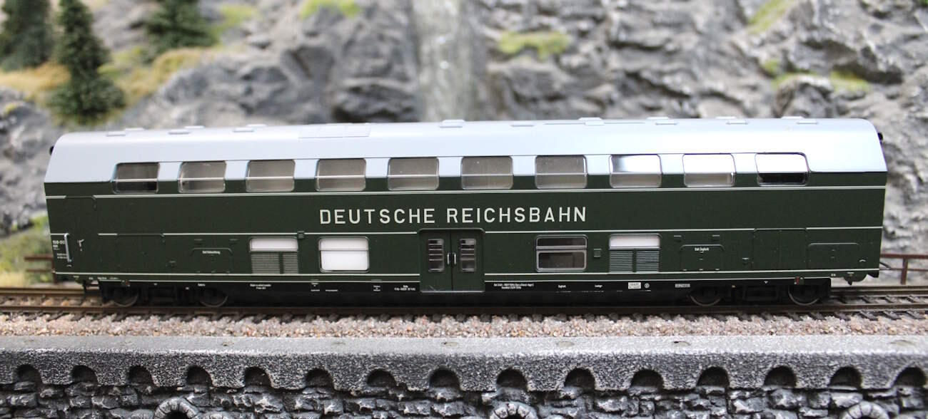 Piko 53191 Doppelstock-Büffetwagen DGR - Spur H0 - Neuwertig - OVP