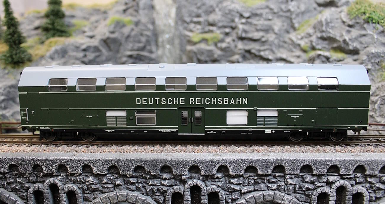 Piko 53191 Doppelstock-Büffetwagen DGR - Spur H0 - Neuwertig - OVP