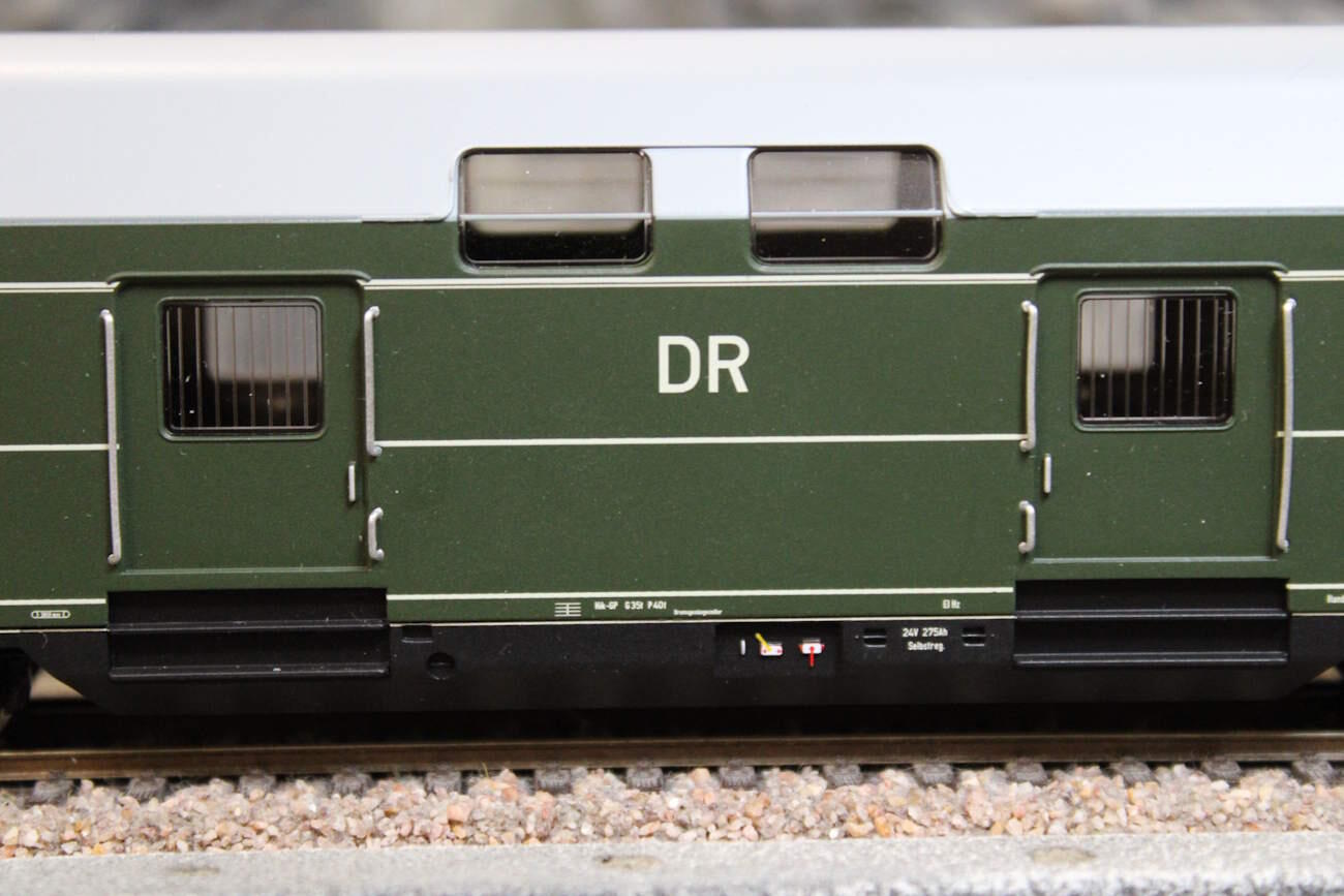 Piko 53190 Doppelstock-Gepäckwagen DR - Spur H0 - Neuwertig - OVP