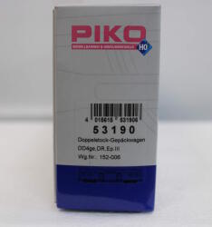 Piko 53190 Doppelstock-Gepäckwagen DR - Spur H0 - Neuwertig - OVP