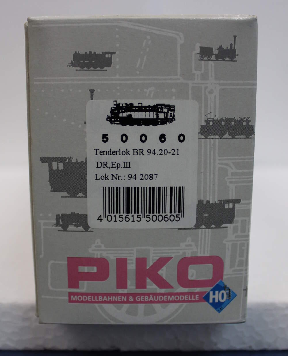 Piko 50060 Spur H0 Dampflok BR 94 2087 DR - OVP - mit Decoder