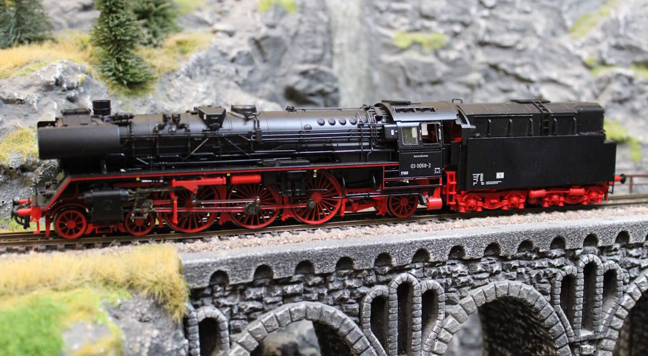 Roco 72205 Schnellzugdampflok BR 03 0058-2 Reko DR  - Spur H0 - Sound