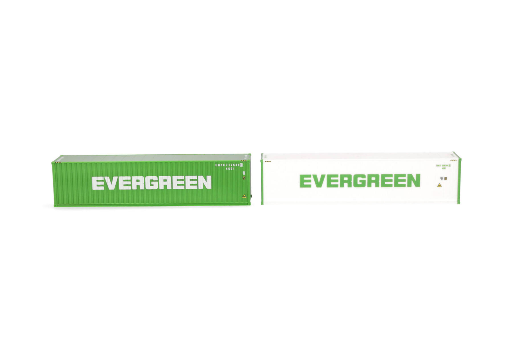 Herpa 076449-007 40ft Container Set "Evergreen"