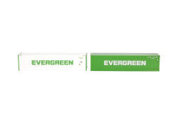 Herpa 076449-007 40ft Container Set "Evergreen"