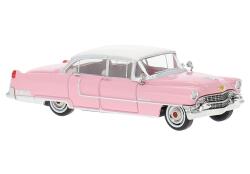 Brekina 18350 H0 Cadillac Fleetwood 1955 pink/weiß