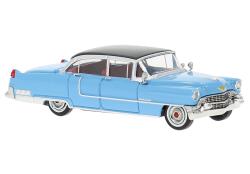 Brekina 18351 H0 Cadillac Fleetwood 1955 blau/weiß