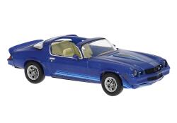 Brekina 18054 H0 Chevrolet Camaro Z 28 in blau 1980