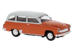 Brekina 27194 H0 Wartburg Kombi in rotorange