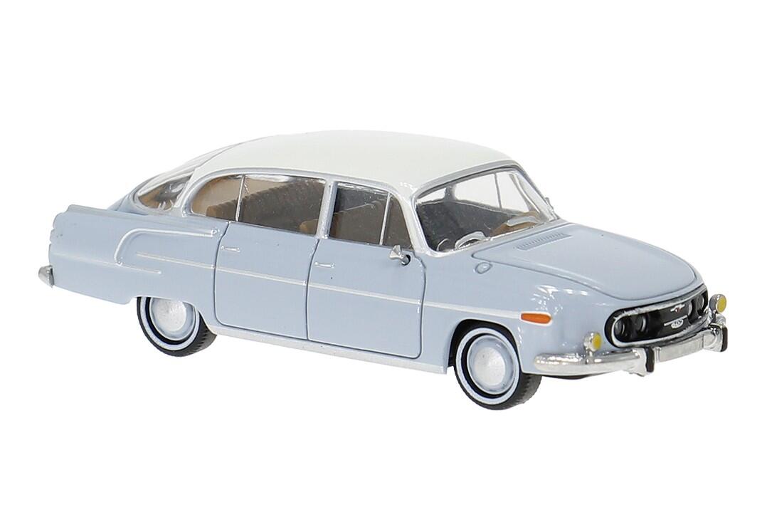 Brekina 27326 H0 Tatra 603-2 in grau/weiß