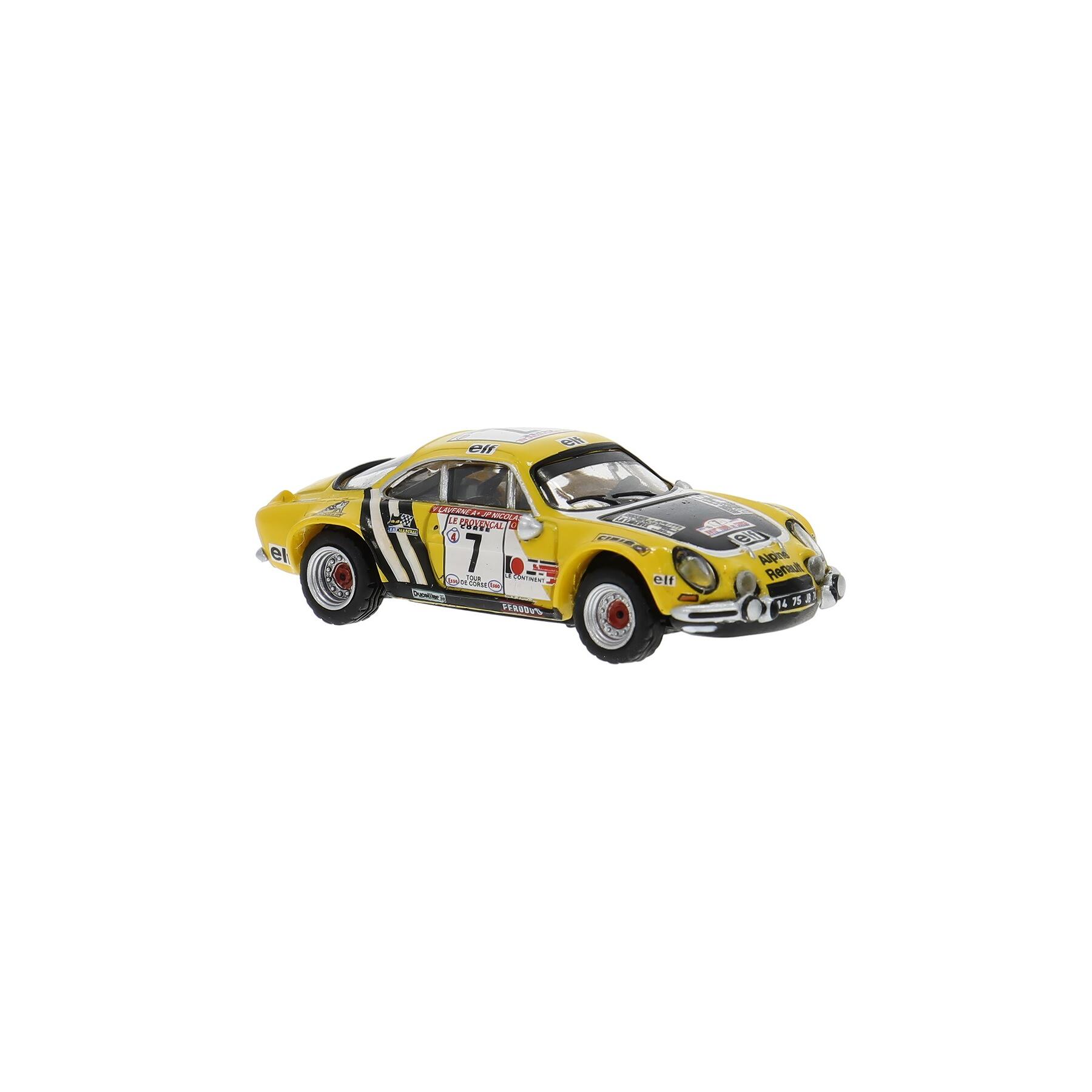 Brekina 14542 H0 Renault Alpine A 110, 2.Platz Td Corse´75 mit Jean Pierre Nicolas