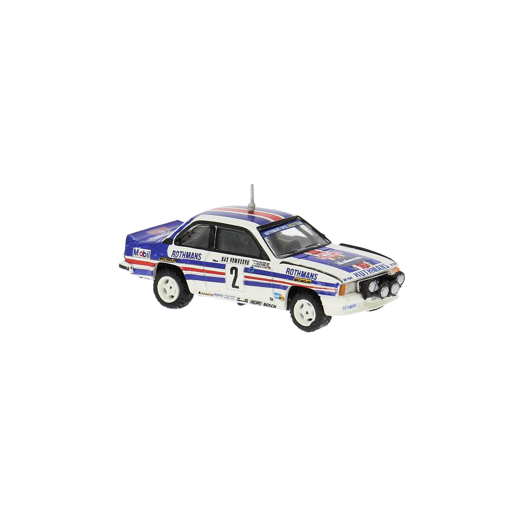 Brekina 20779 H0 Ascona B i400 "Rothmans", Röhrl Sieger Monte ´82, Nachtversion