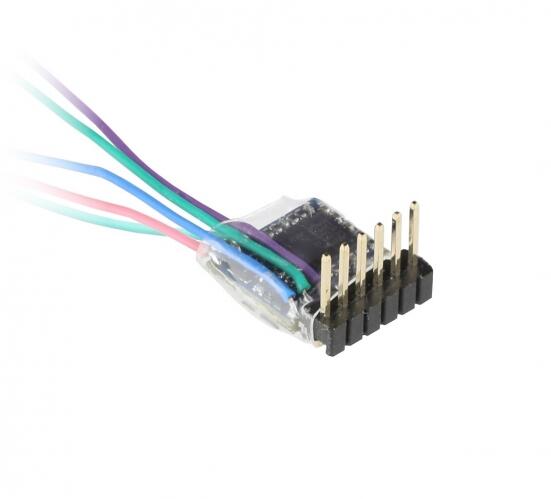 ESU 59857 LokPilot 5 micro DCC, 6-pin Direkt gewinkelt, Spurweite N, TT