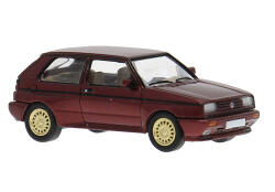 Brekina PCX871597 H0 VW Rallye Golf, dunkelrot