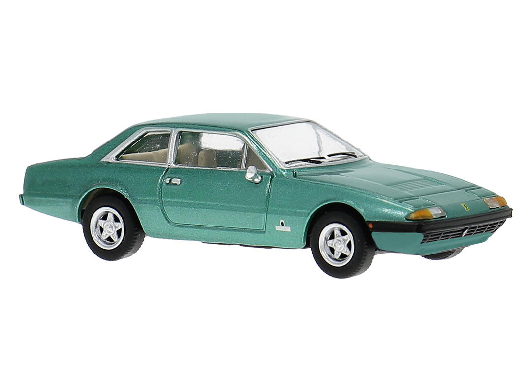 Brekina PCX871602 H0 Ferrari 365 GT4 2+2, grün metallic