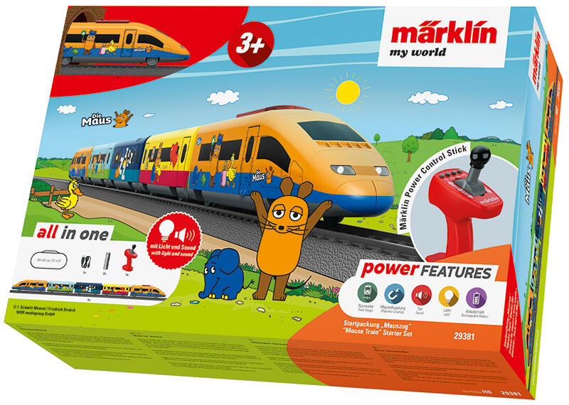 Märklin 29381 Märklin my world - Startpackung "Mauszug" für Kinder ab 3 Jahren