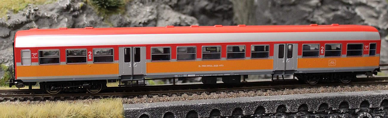 Piko 57114-2 Personenwagen 120A Polregio - Ep VI - Neu / unbenutzt - Spur H0