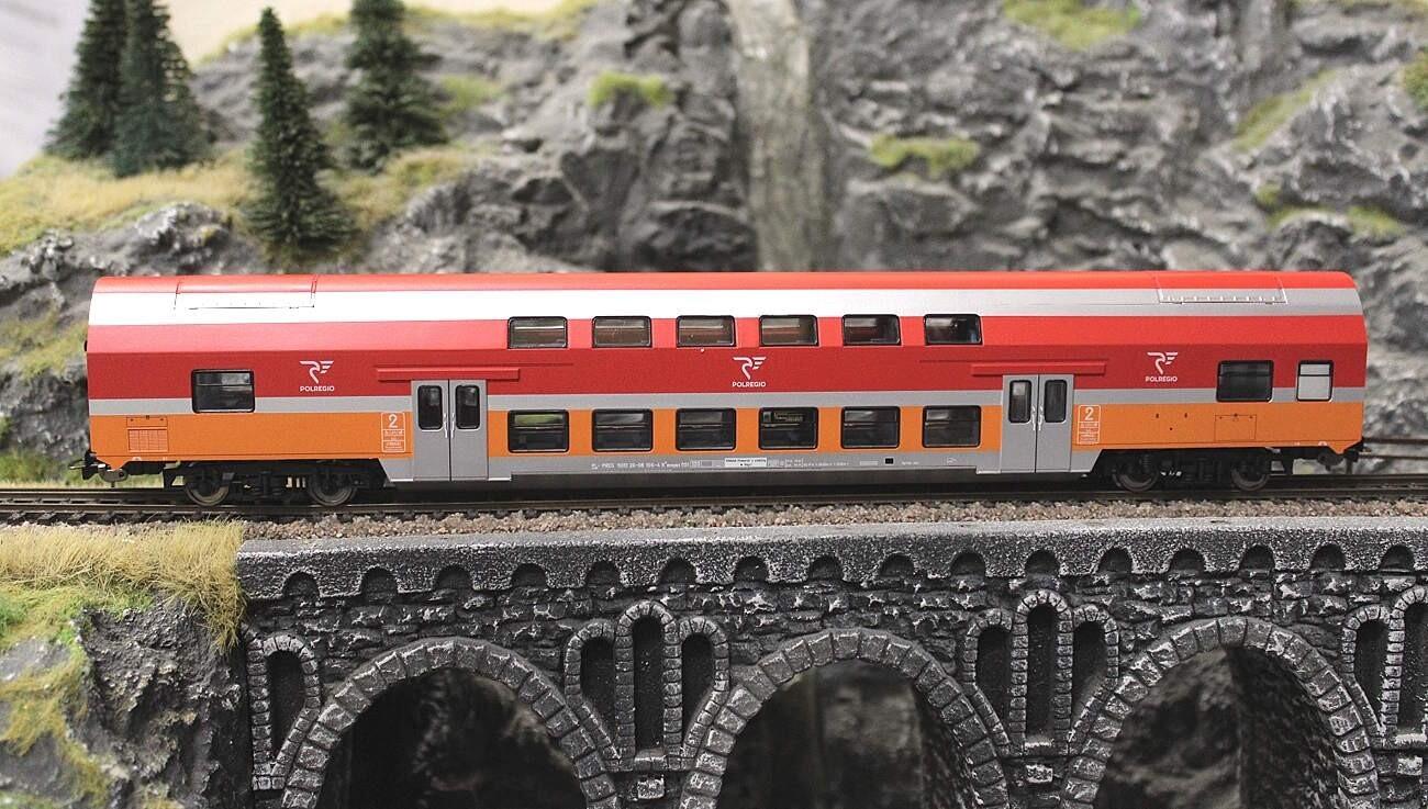 Piko 57114-3 Doppelstockwagen Polregio - Ep VI - Neu / unbenutzt - Spur H0
