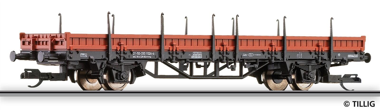 Tillig 502577 TT Niederbordwagen Ks der DR, Ep.III (ex. 14751)