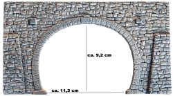 Noch 58248 Tunnel-Portal Bruchsteinmauer