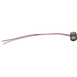 CLIP-T - Druckknopfanschluss für 9 V Batterie
