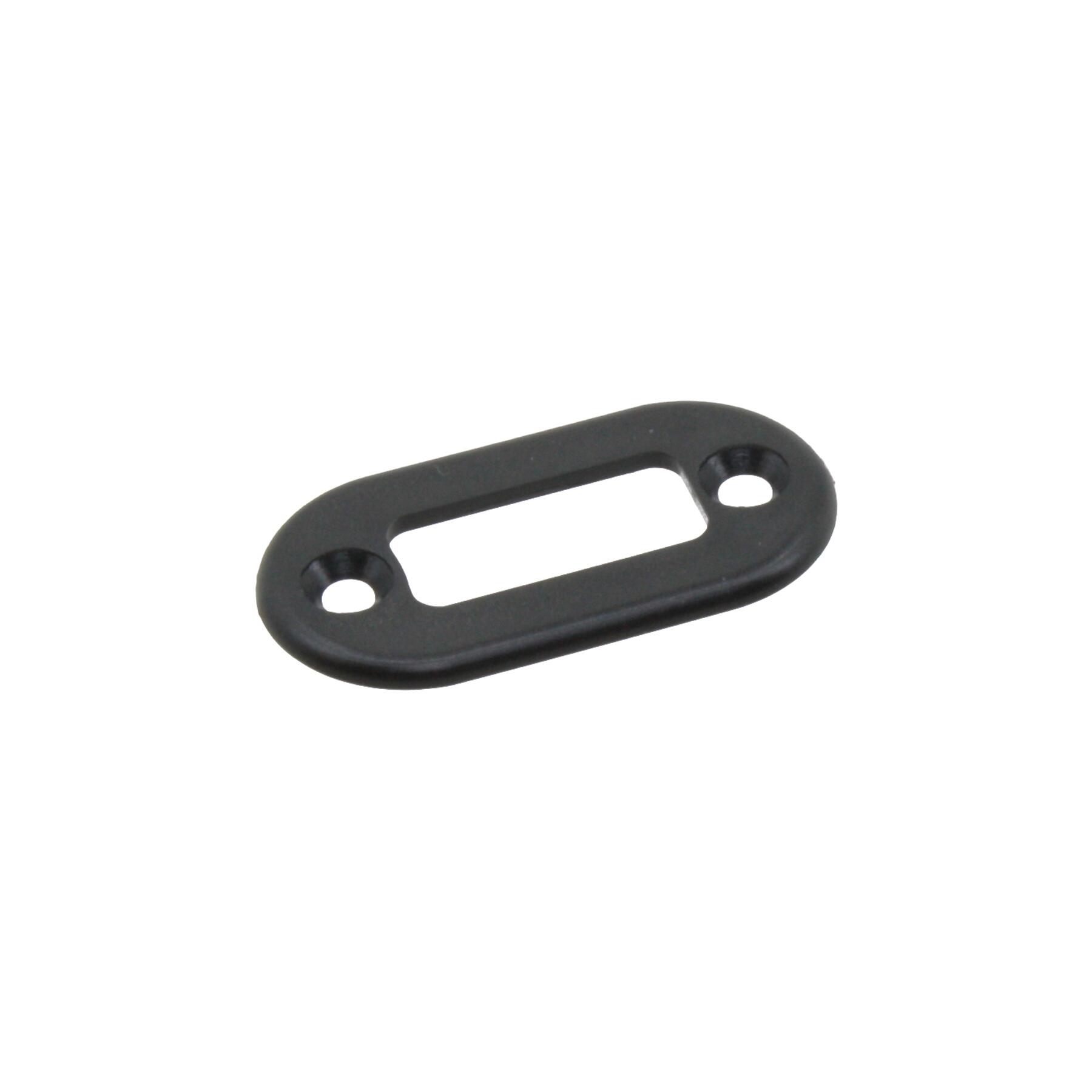 NE11 - Blende für Hochstrom Stecker + Buchse schwarz