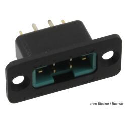 NE120 - Rahmen für Hochstrom Stecker + Buchse lang