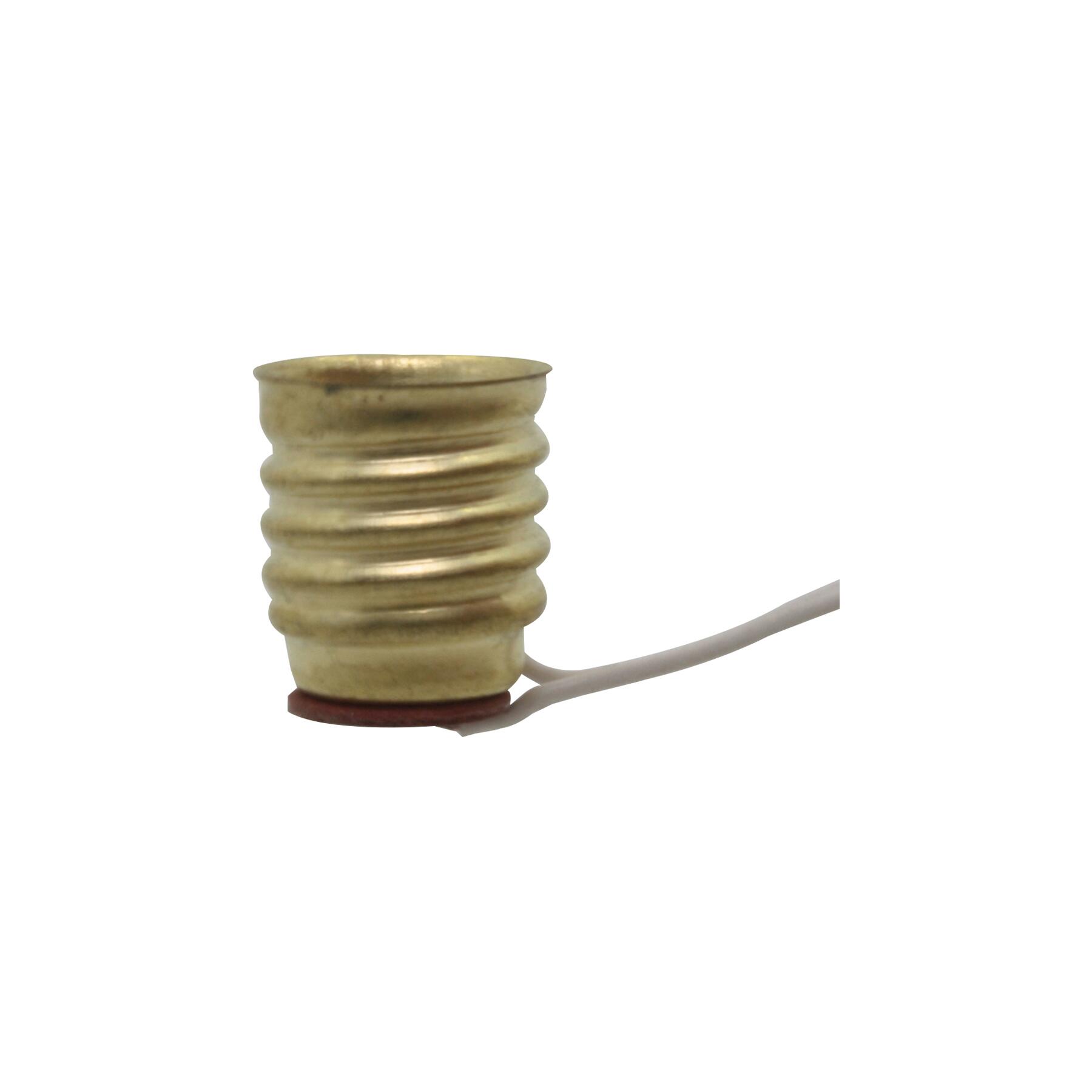 788 - Lampenfassung E10 Schwachstrom, mit 40 cm Litze